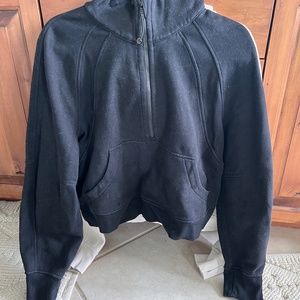 Lululemon scuba oversized half zip